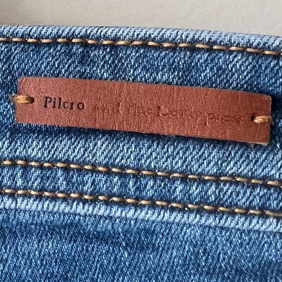Gently Worn Pilcro and the Letterpress by Anthropologie Slim Straight Jeans - Picture 12 of 13